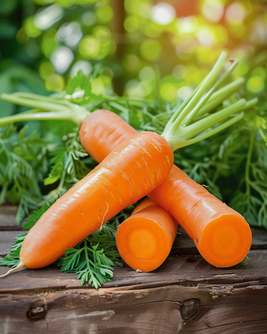 Zomerwortel Nantes 2 zaden (Daucus carota) – biologische eenjarige groente