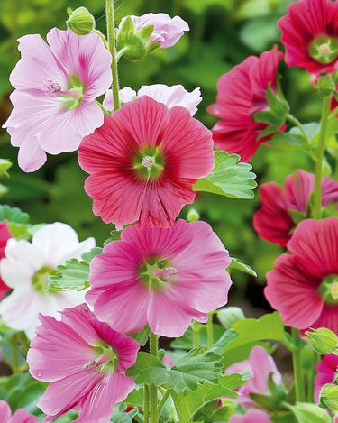 Graines Mixed Colors Grandiflora (Malope trifida) – mélange annuel