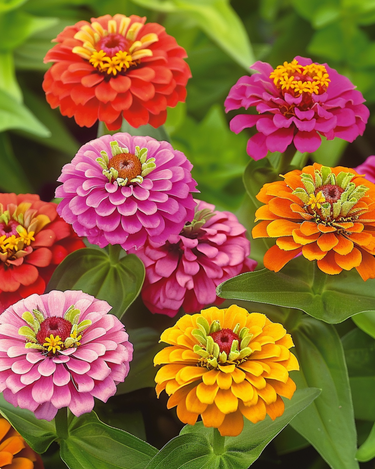Lilliput Mixed seeds (Zinnia elegans) – annual mix