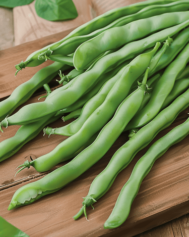 Pole Beans Neckarkönigin seeds (Phaseolus vulgaris) – annual vegetable