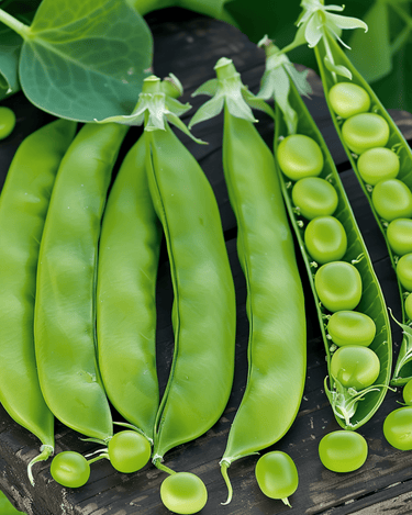 Erwten Marktveroveraar zaden (Pisum sativum) – eenjarige groente