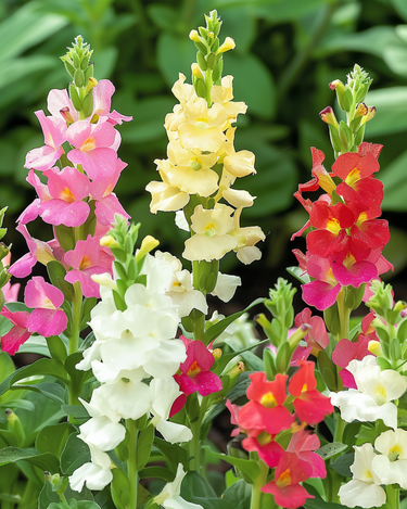 Leeuwenbek Tom Thumb Dwarf Mixed zaden (Antirrhinum majus) – eenjarige mix