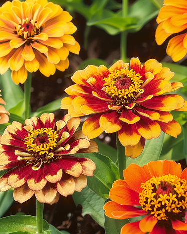 Graines de Persian Carpet (Zinnia haageana) – annuel