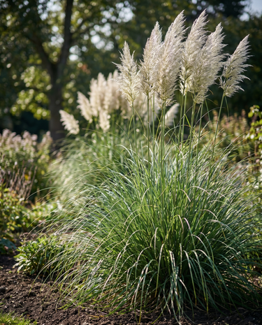 Graines de herbe de la pampa (Cortaderia selloana) – graminée vivace
