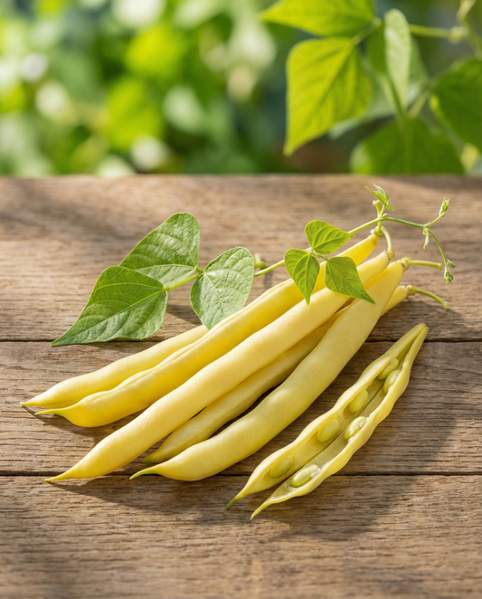 Climbing French Bean Neckargold 100g (Phaseolus vulgaris) – annual climber seeds from SeedsChoice