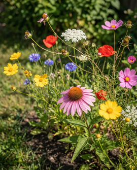 Graines De Fleurs Pour Les Oiseaux Mélange Annuel Vivace 15 M2