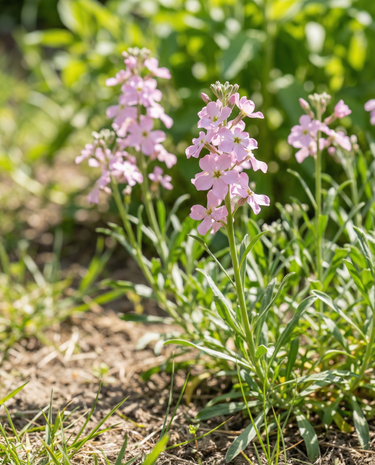 Graines de matthiole rose parfumée Night Scented Stock Pink (Matthiola longipetala) – fleur annuelle
